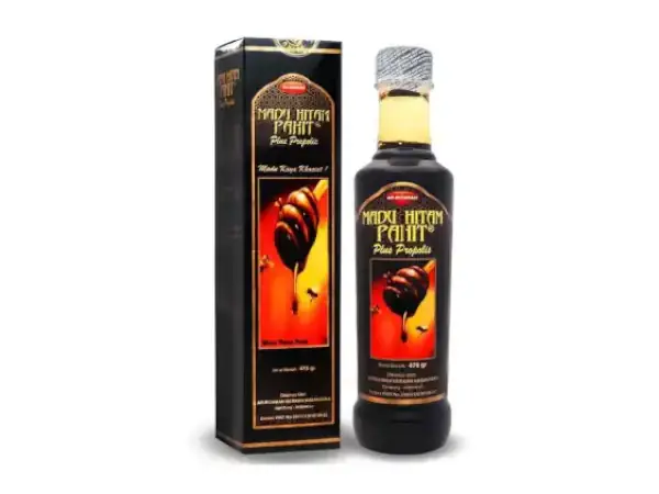 Arrohmah Madu Hitam Plus Propolis