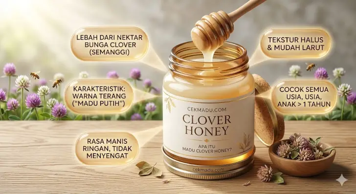 apa itu madu clover honey