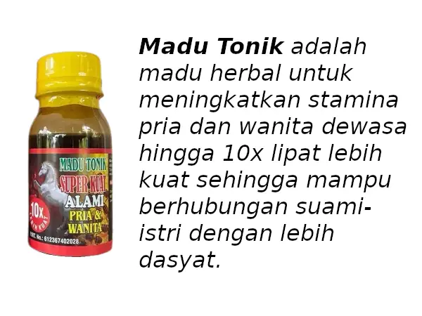 madu Tonik adalah