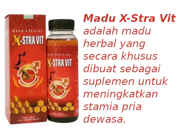 madu x stra vit adalah