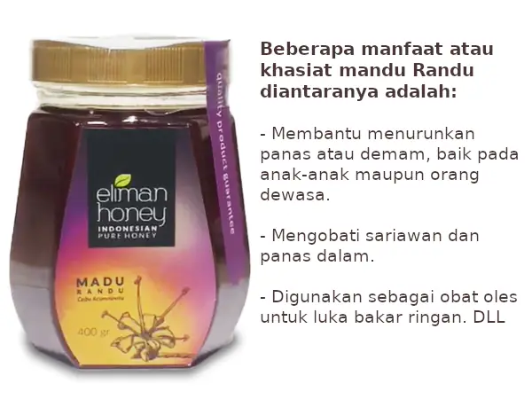 manfaat madu randu