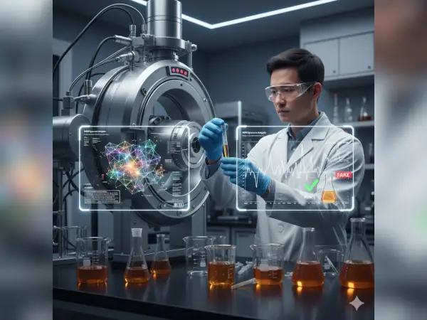 tes madu di laboratorium canggih