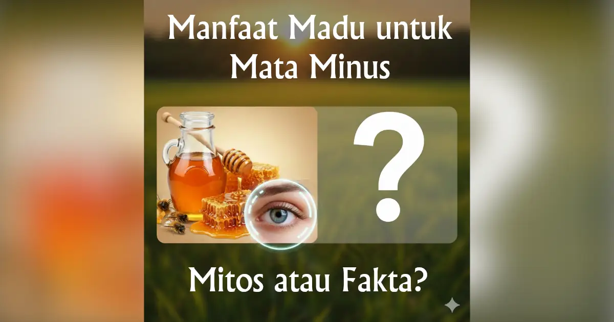 manfaat madu untuk mata